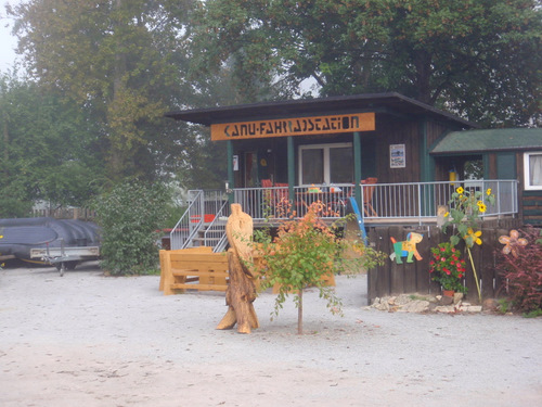 Naumburg Bike and Canoe Rental front office.